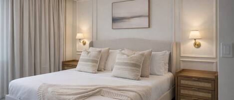 5 soverom, skrivebord, strykejern/-brett og reiseseng for barn