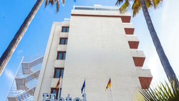 Voorkant van accommodatie