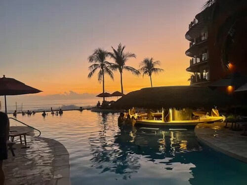 Condominium with a sea view