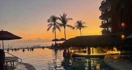 Condominium with a sea view