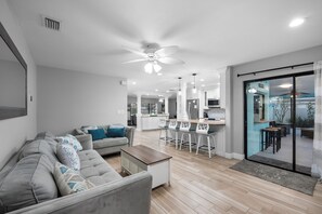 Living area - Beach Days & Pool Nights 4BR Minutes to IRB (Seminole)