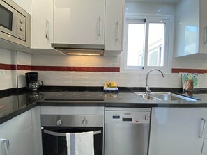 Apartment | Private kitchen - Apartment in Nerja Near Torrecilla Beach (Nerja)