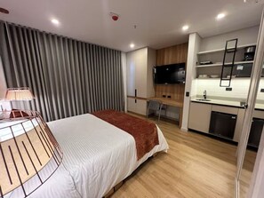 4 slaapkamers, een kluis op de kamer, een strijkplank/strijkijzer