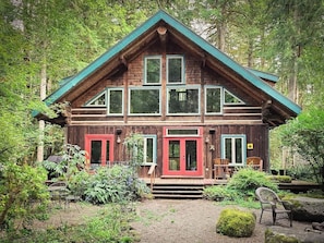 Exterior - Riverfront Bungalow with Hot Tub on Sandy River (Rhododendron)