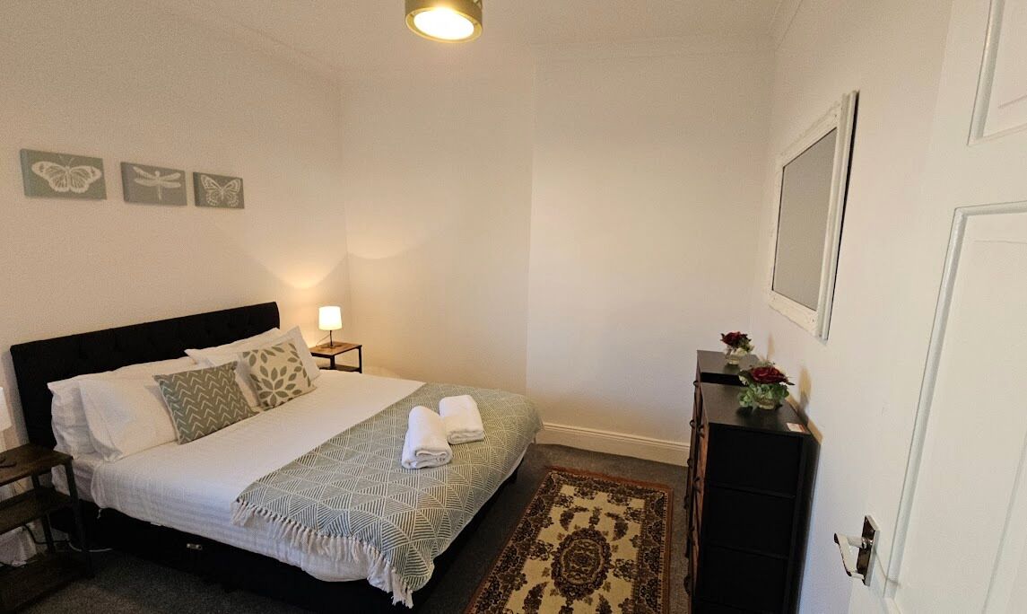 Iron/ironing board, travel crib, free WiFi, bed sheets