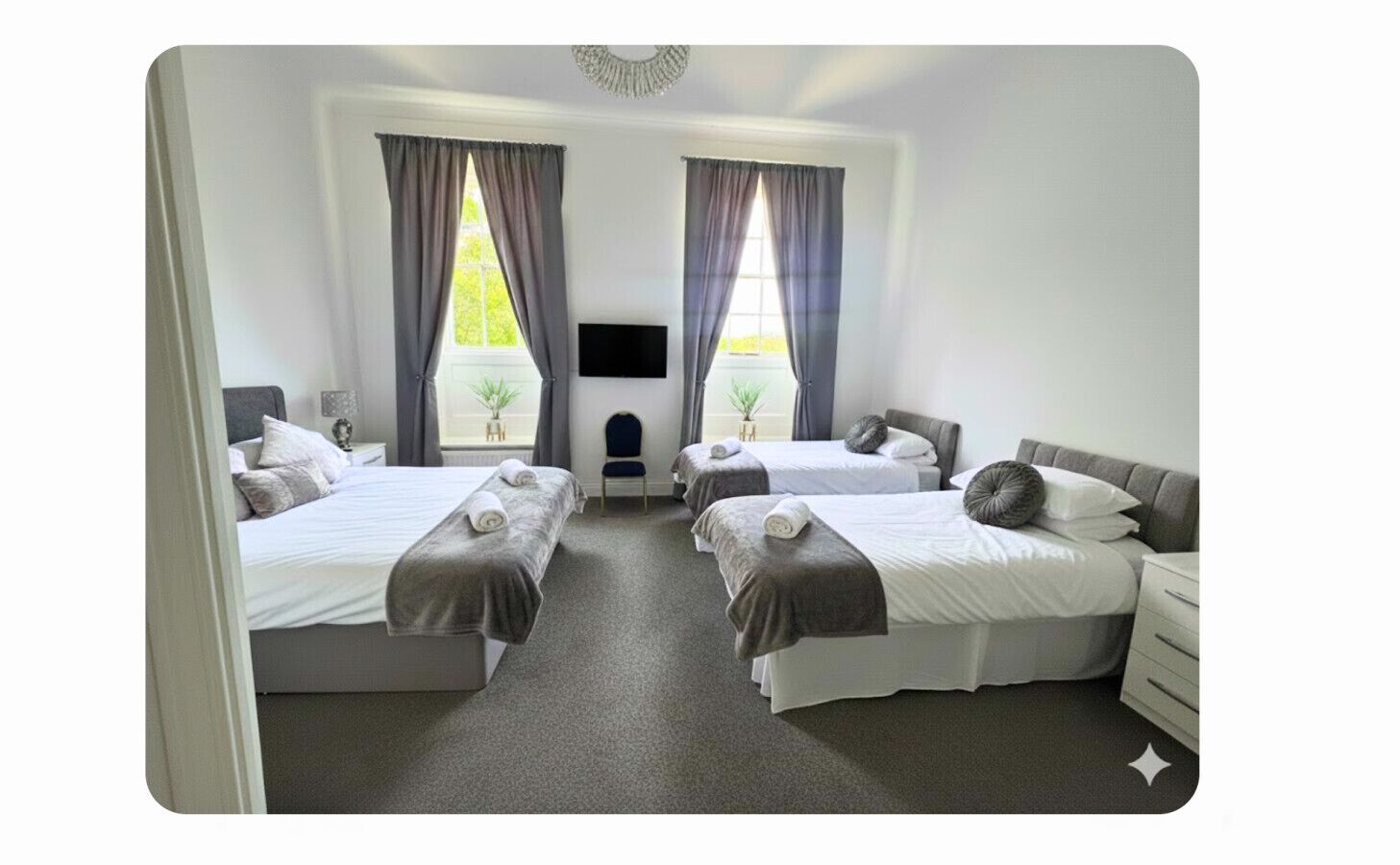 10 bedrooms, desk, WiFi