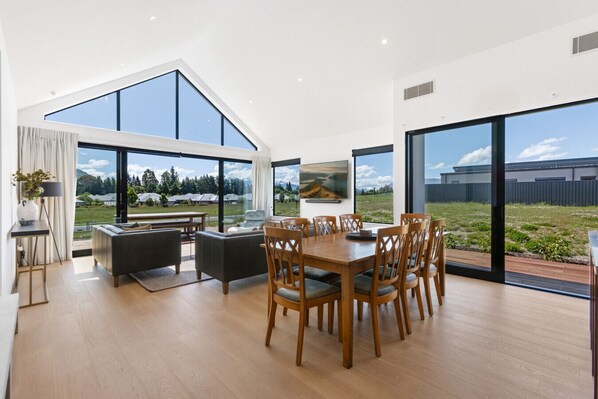 Interior - Modern Wanaka Escape with Panoramic Mt Roy Views (Wānaka)