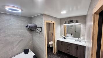 Serviettes fournies, savon, shampoing, papier toilette