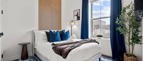 2 soverom, strykejern/-brett, wi-fi (inkludert) og sengetøy