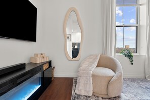 Älytelevisio, takka