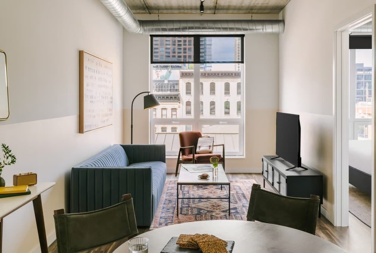TV, stereo, offices