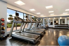 Fitness facility - 2 Units to Discover charm with stunning pool views steps from NASA (Houston)