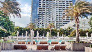 Pool - South Beach amazing view condo (Miami Beach)