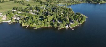 Cadigan's Camp and Cottages North of peterborough on Pigeon lake, Great beach