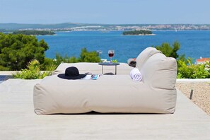 Terrace/patio - Luxury Villa Pasman Sapphire with Pool (Tkon)