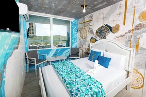 1 bedroom, iron/ironing board - Ocean view condo with pool & fits 3 (Fajardo)