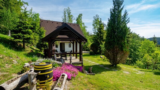 Exterior - Holiday House Briški - One Bedroom House With Terrace (Delnice)