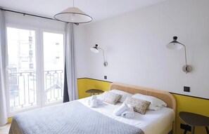 3 slaapkamers, een bureau, een strijkplank/strijkijzer, gratis wifi