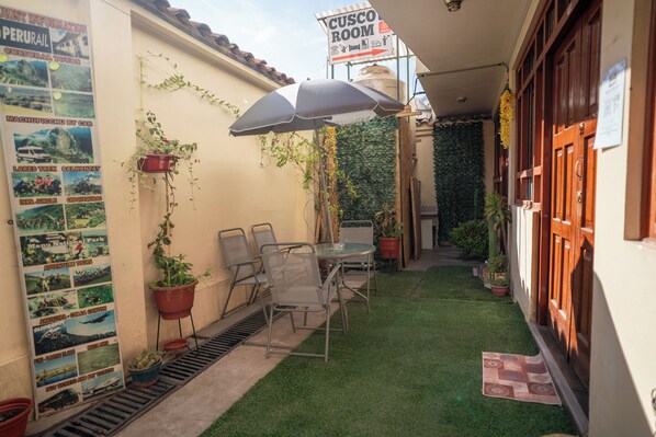Terrace/patio - PERUMANTA HOTEL  BOUTIQUE (Cuzco)