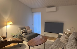 TV connectée, cheminée