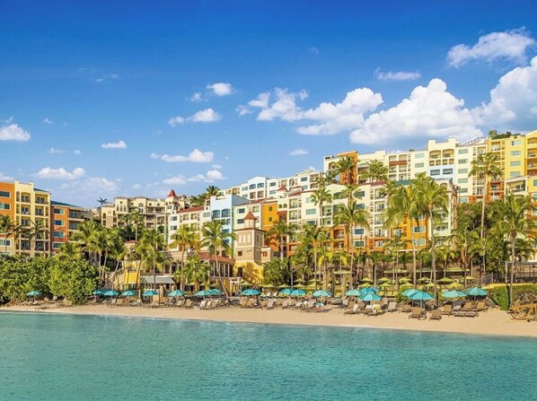 On the beach - Marriott's Frenchman's Cove (Not available)