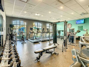 Fitness facility - Charming 8BR Home with Private Pool/Spa, By Disney (Kissimmee)