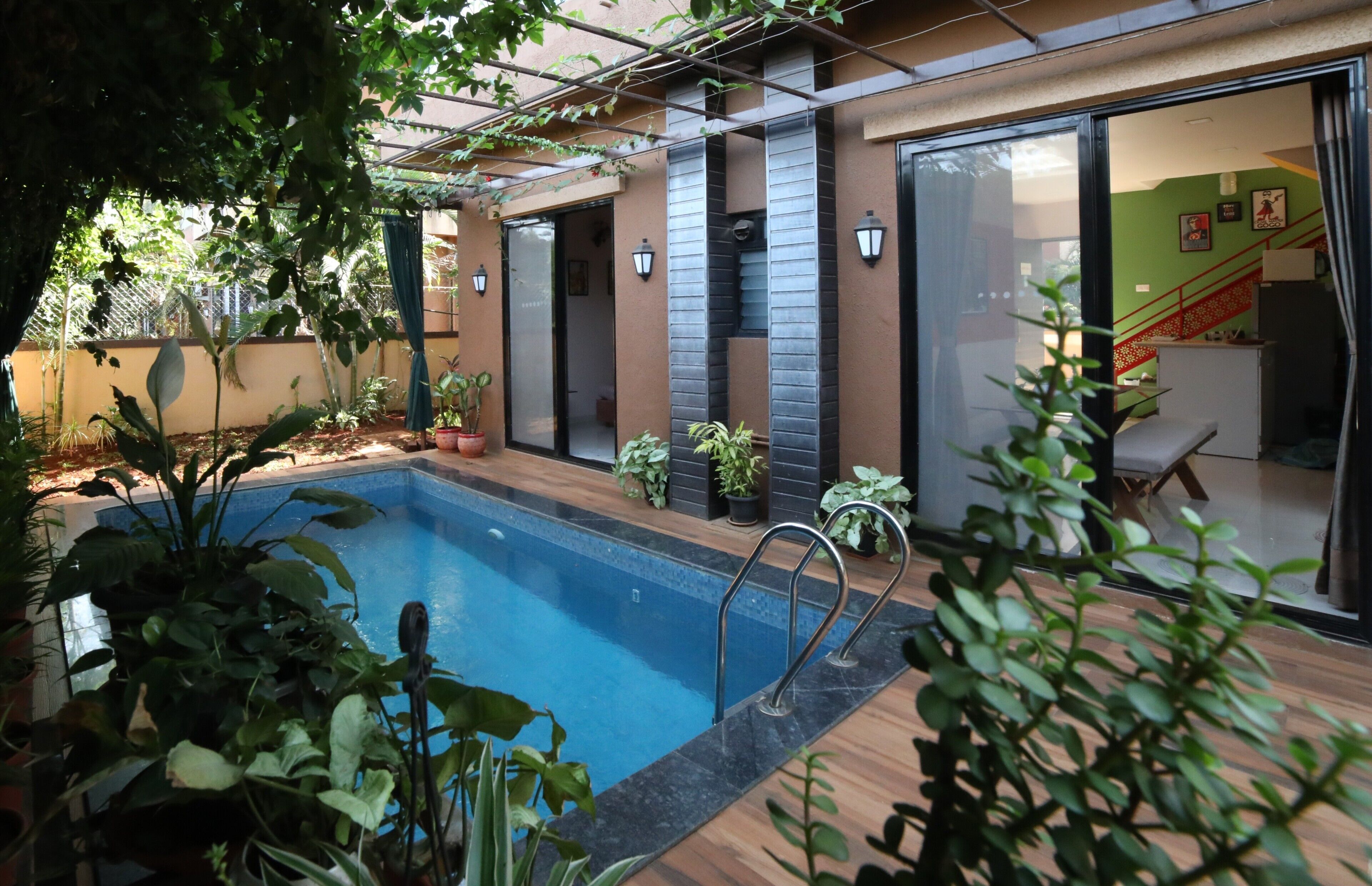 Alberca al aire libre 