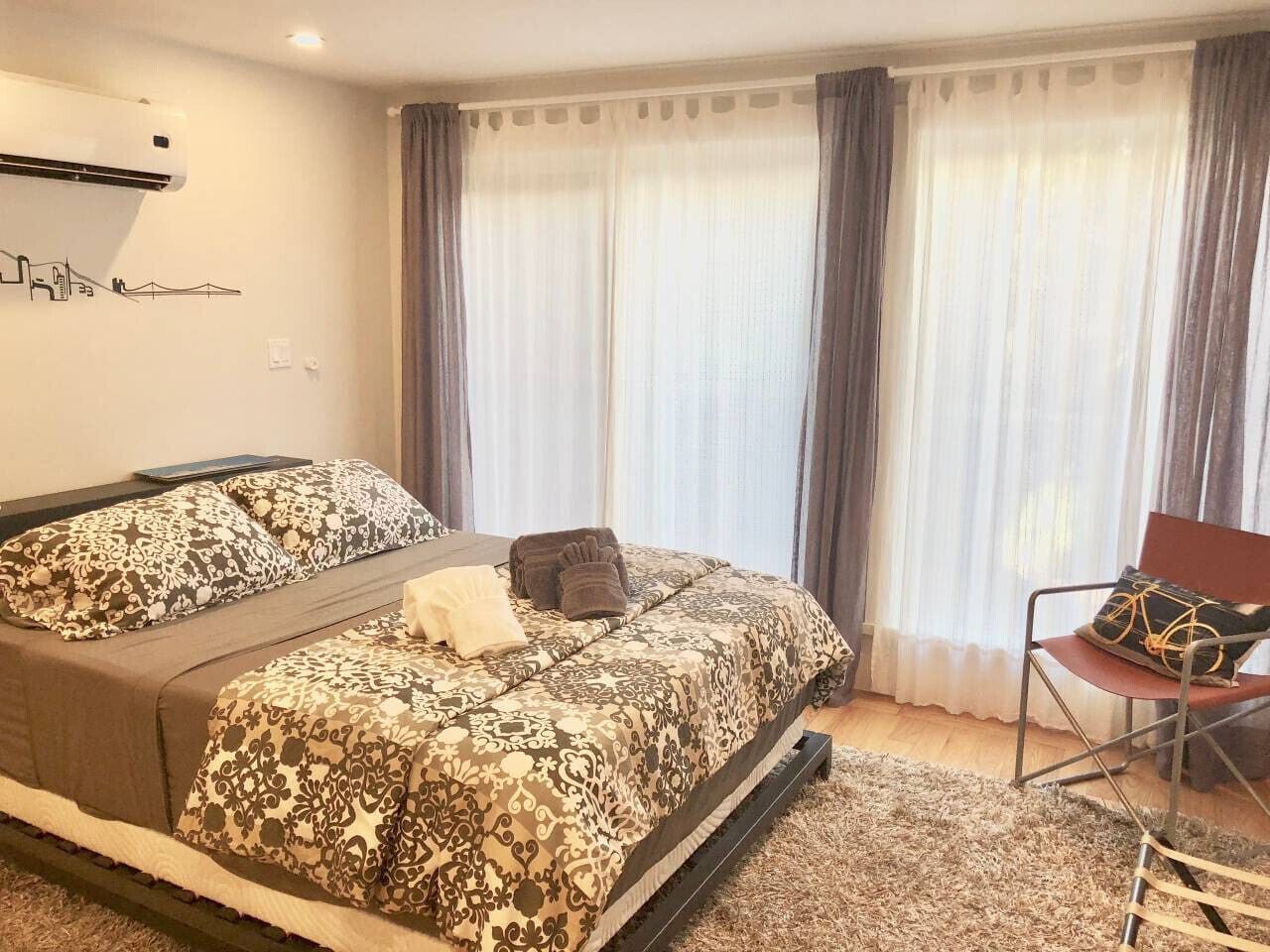 1 bedroom, iron/ironing board, free WiFi, bed sheets