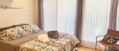 1 bedroom, iron/ironing board, free WiFi, bed sheets