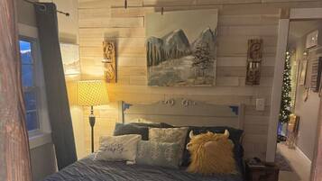 1 habitación, tabla de planchar con plancha, cuna de viaje y wifi