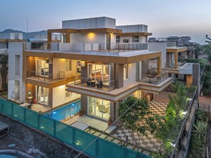 Overnatningsstedets facade