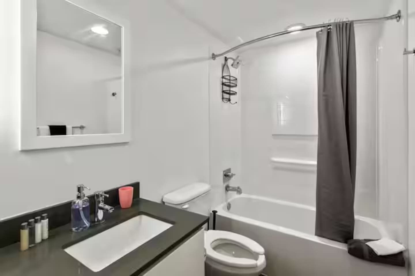 Shower, towels