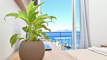 Standard Double or Twin Room, Sea View | In-room safe, blackout drapes, free WiFi, bed sheets