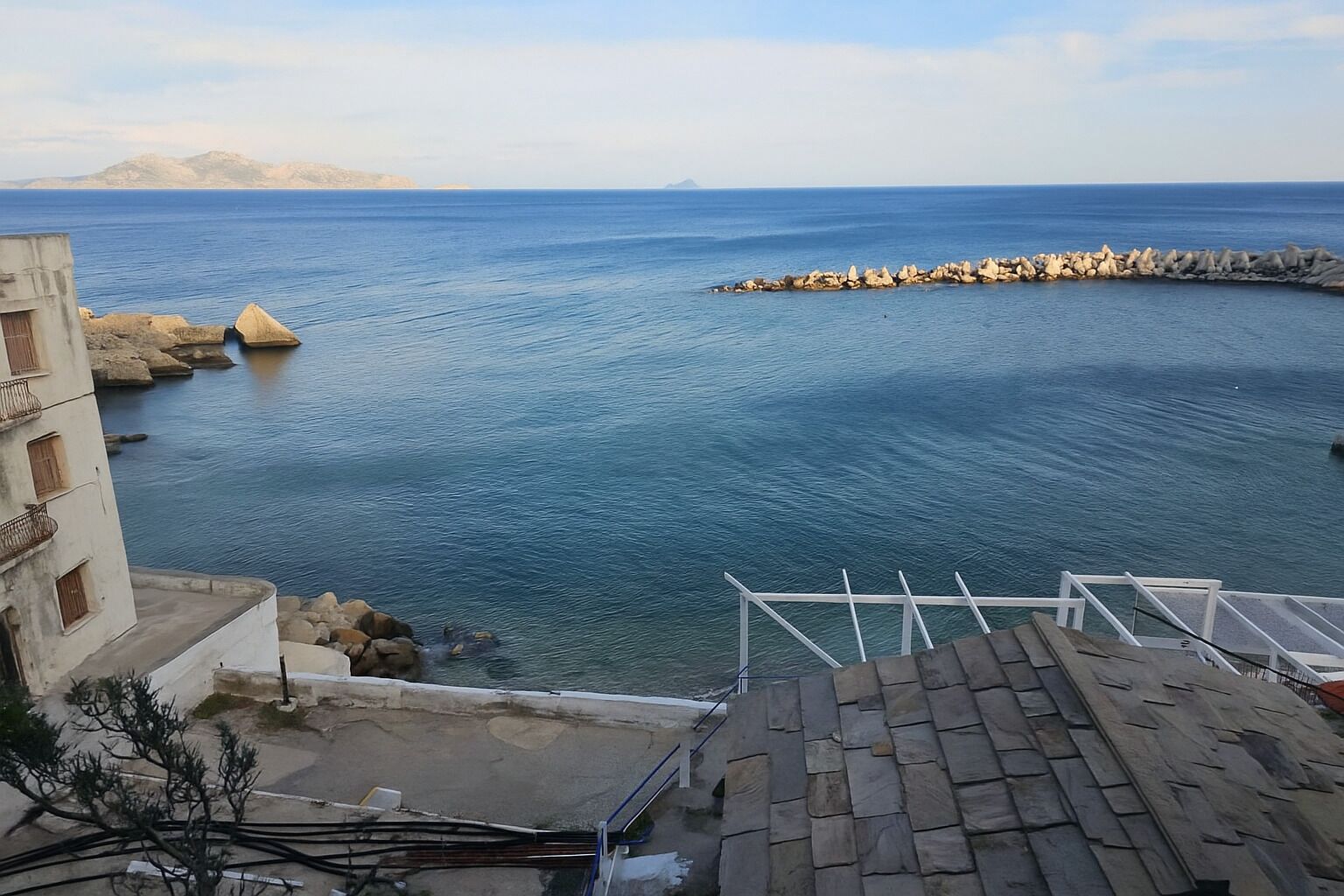 Näkymä majoituspaikasta