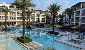 A heated pool - ~3 bed/3ba ~Sleeps 8 ~  Resort style pool & hot tub! (Inlet Beach)
