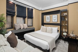 1 slaapkamer, een strijkplank/strijkijzer, reisbedje, gratis wifi