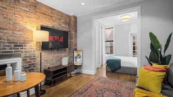 2 soverom, strykejern/-brett, wi-fi (inkludert) og sengetøy