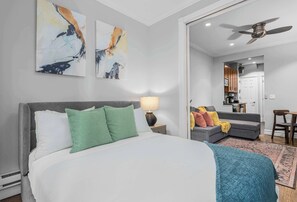 2 Schlafzimmer, Bügeleisen/Bügelbrett, kostenloses WLAN, Bettwäsche