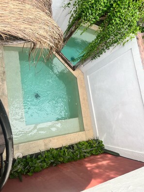 Property grounds - Tropical Loft with Private Pool & Rooftop / Eat St (Seminyak)