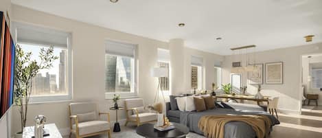 2 Schlafzimmer, Bügeleisen/Bügelbrett, kostenloses WLAN, Bettwäsche