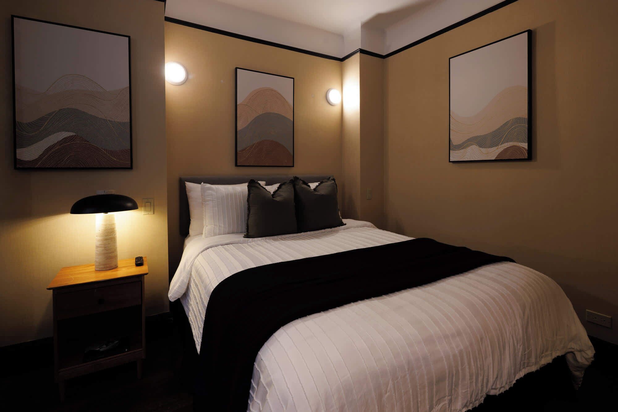 1 bedroom, iron/ironing board, travel cot, free WiFi