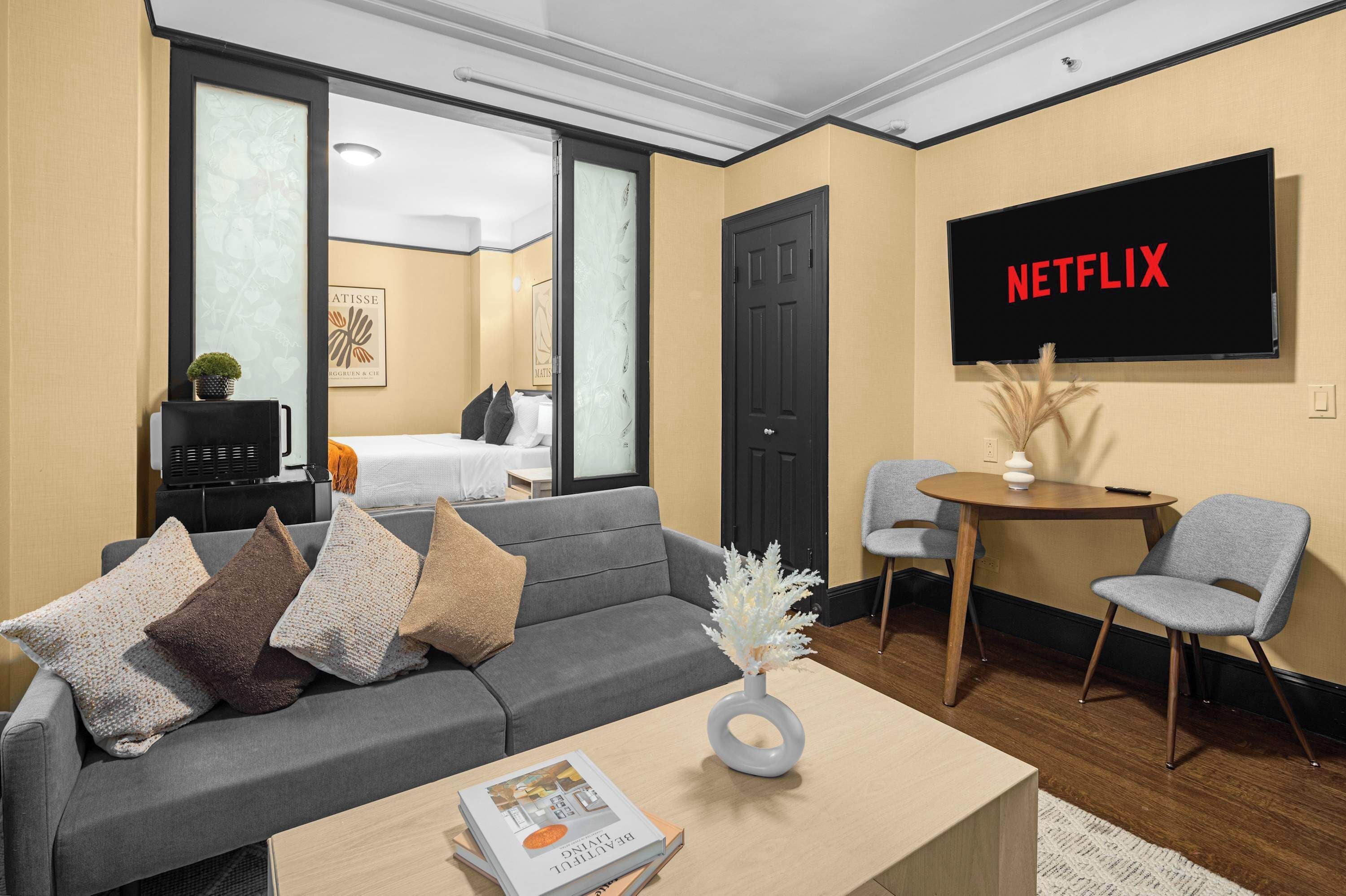 1 sovrum, strykjärn/strykbräda, resesäng och gratis wi-fi