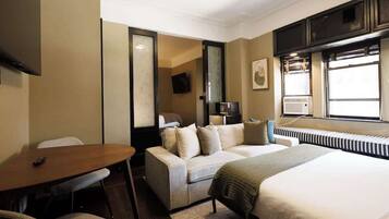 1 bedroom, iron/ironing board, travel crib, free WiFi