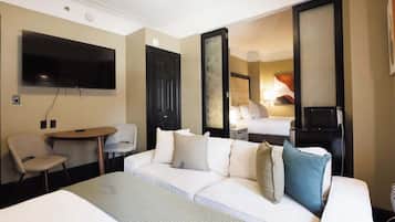 1 室のベッドルーム、アイロン / アイロン台、旅行用ベビーベッド、WiFi (無料)