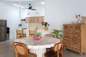 Dining - NEW Private Full-Time Butler / 7 Min Walk to Beach (Seminyak)