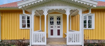 Smukt hus med 3 soveværelser i Broaryd