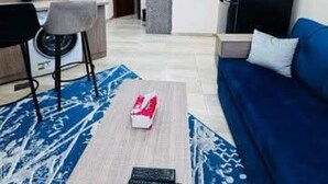 Chalet, 1 Bedroom, Accessible, Smoking | Living room