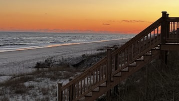 家庭獨棟房屋, 私人浴室, 海景 (Topsail Beach Sunsets) | 海灘