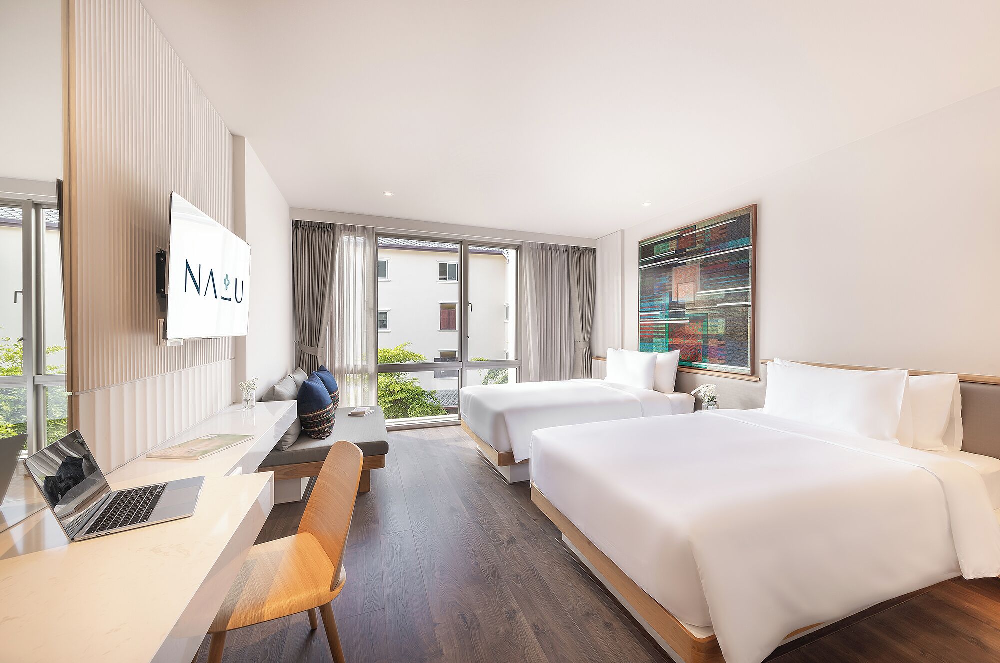 Habitación doble superior, vista a la ciudad | Wifi gratis 