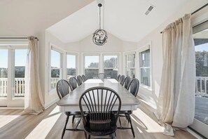 Dining - A Shore Pleasure | 1,584 ft to the beach | Private Pool and Hot Tub (Corolla)